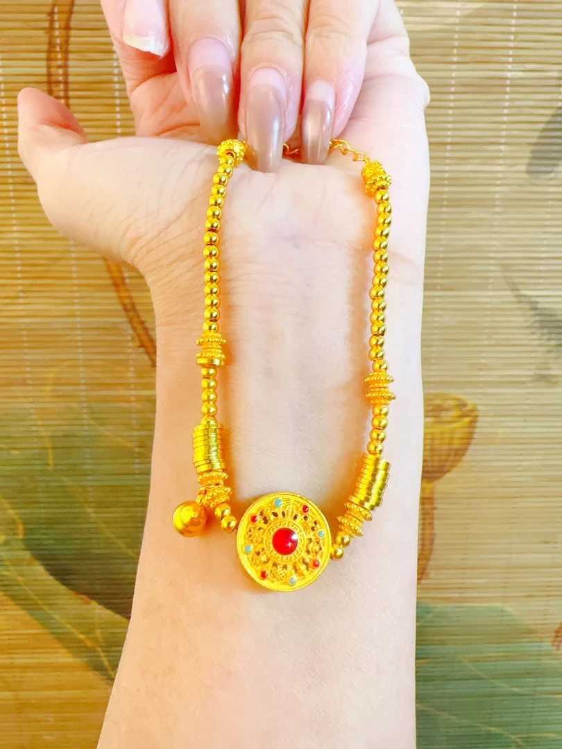 手链 古法葫芦八宝罗盘国潮手链20303