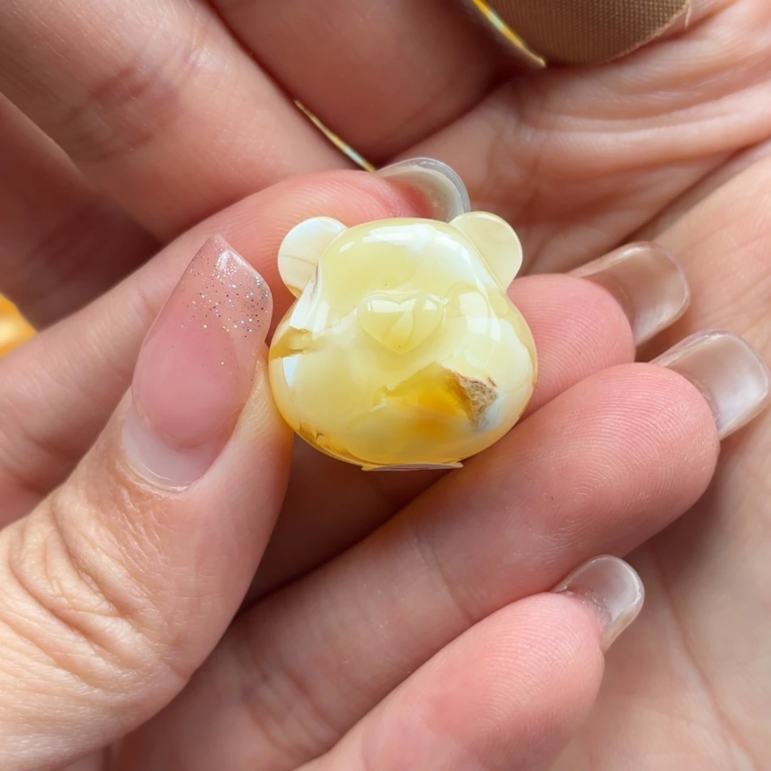 琥珀未镶嵌裸石蜜蜡