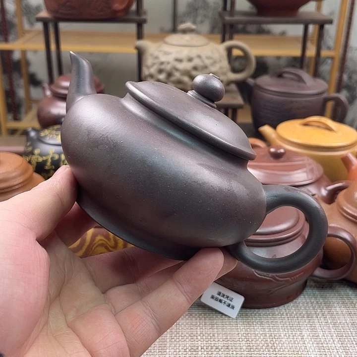 紫砂茶壶乌*王宜兴紫砂