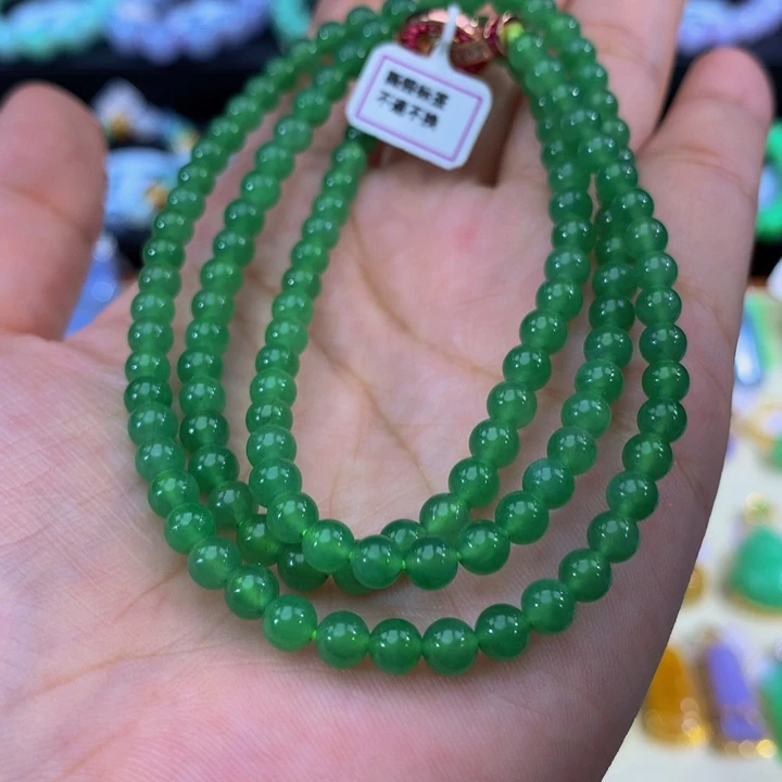未镶嵌手链翡翠翡翠