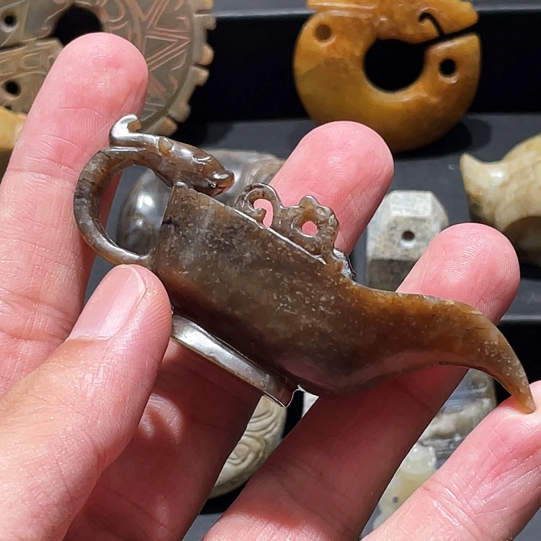 已***置和田玉（糖玉）未镶嵌挂件