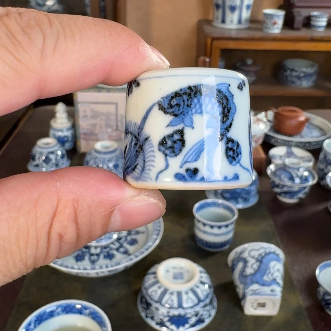 杯子看**风造物鱼藻盖置