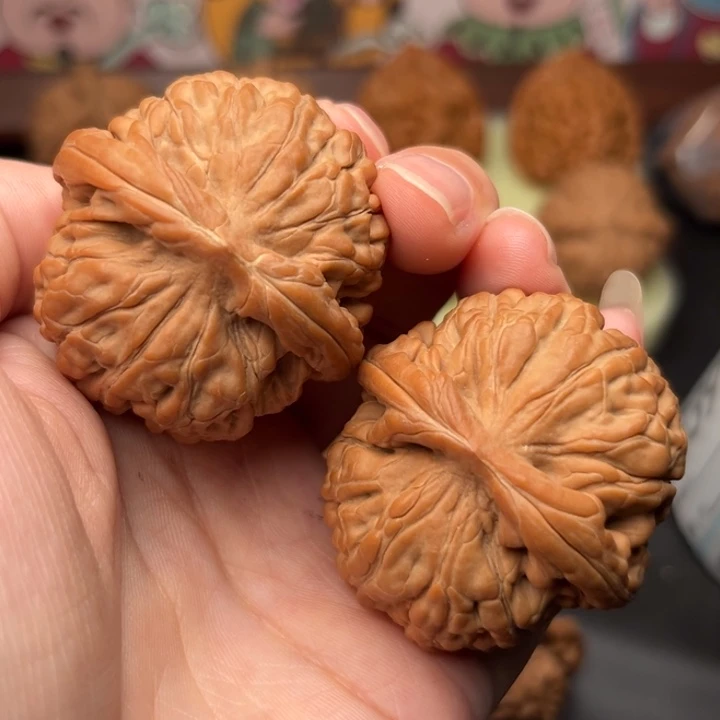 把件文玩核桃莲花40
