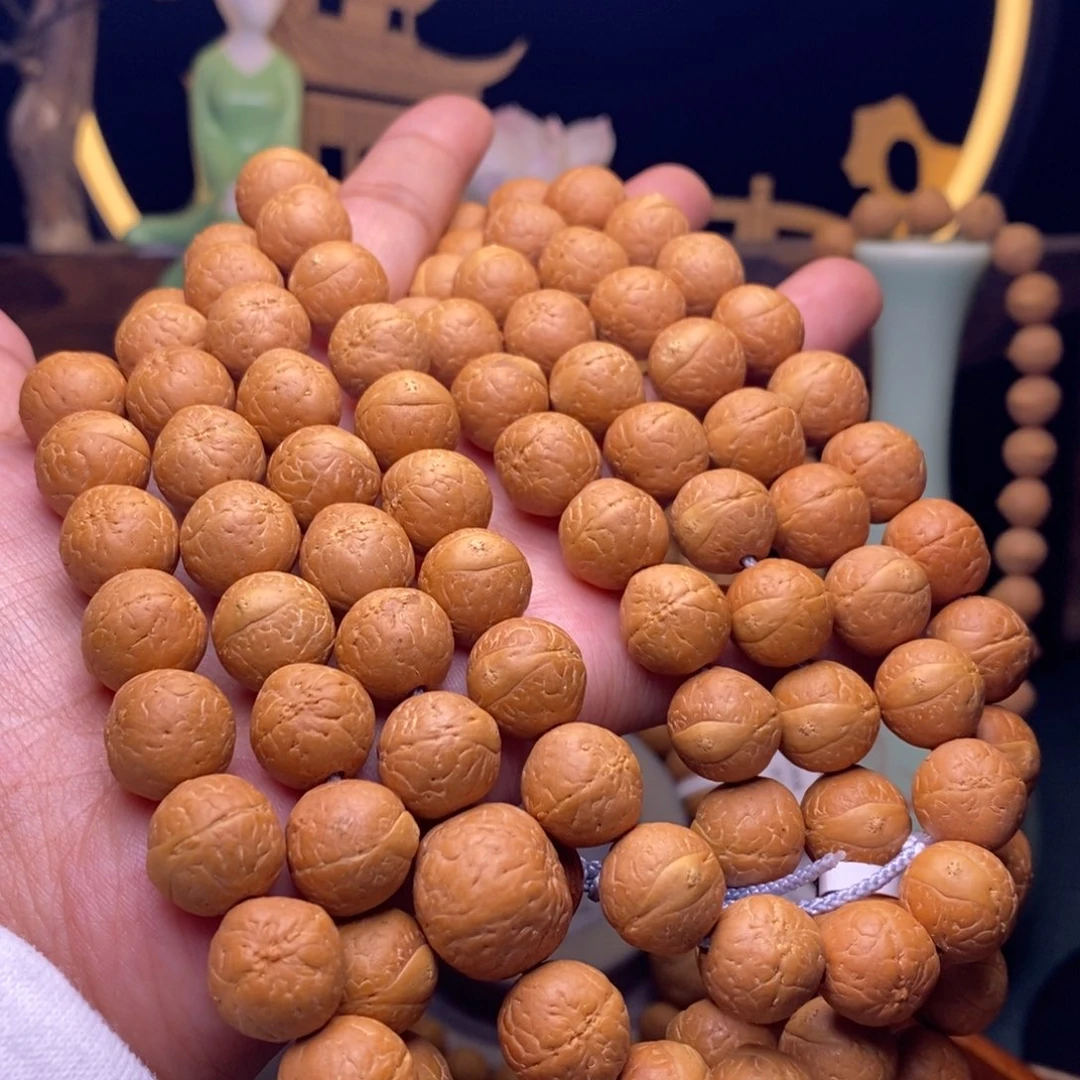 凤眼菩提手串12➕脖挂108新籽