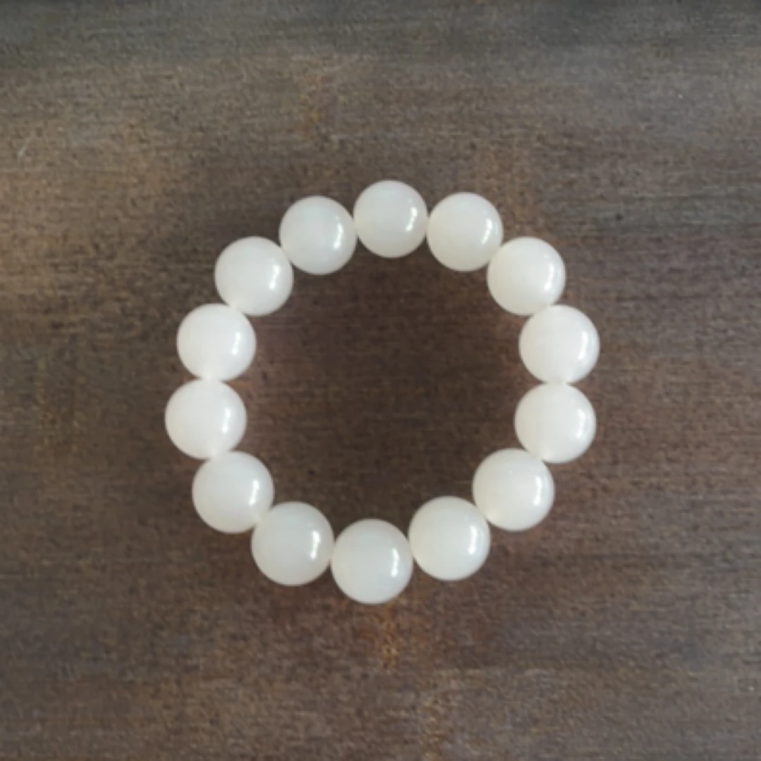 白玉菩提精品手串-4