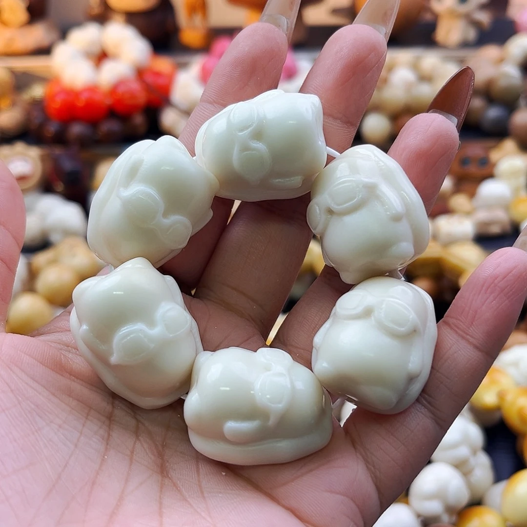 菩提根/象牙果手串企鹅手捻