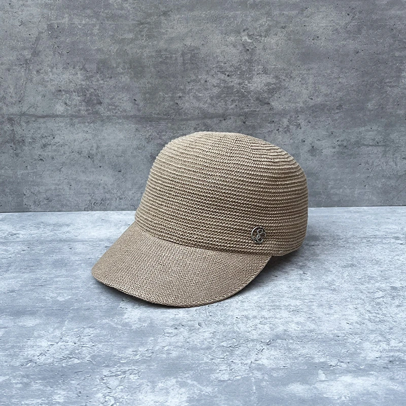 25春夏新款出游遮阳棒球帽显脸小防晒鸭舌帽韩版时尚百搭马术帽潮