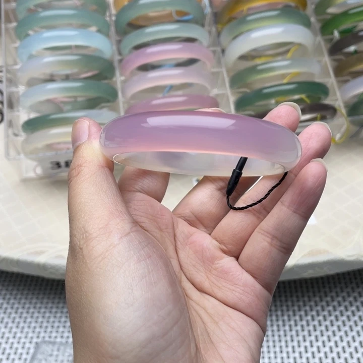 玛瑙/玉髓合金手镯53圈口