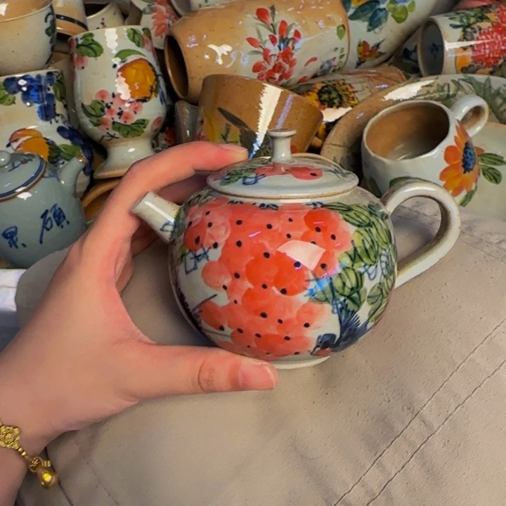 瓷片景德镇陶瓷手工手绘