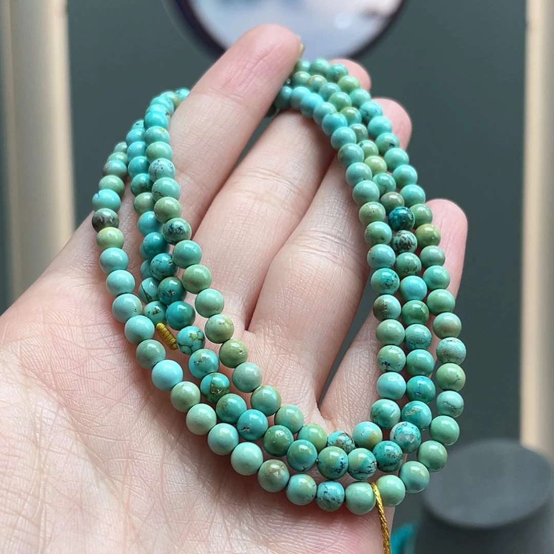 绿松石未镶嵌颈饰