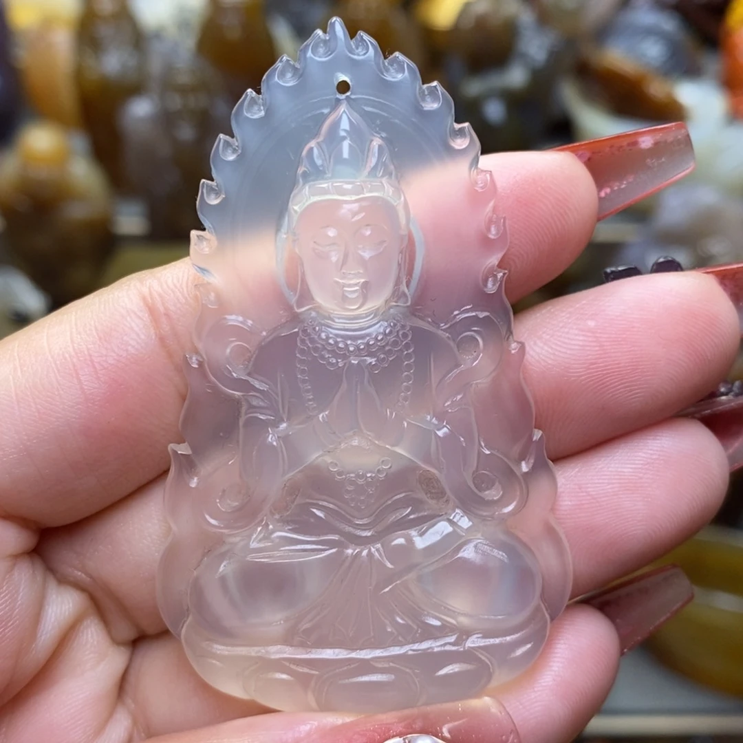 玛瑙/玉髓挂件未镶嵌