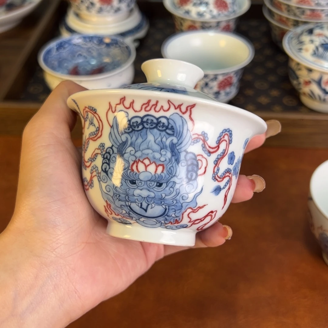 摆件景德镇茶器百宝箱