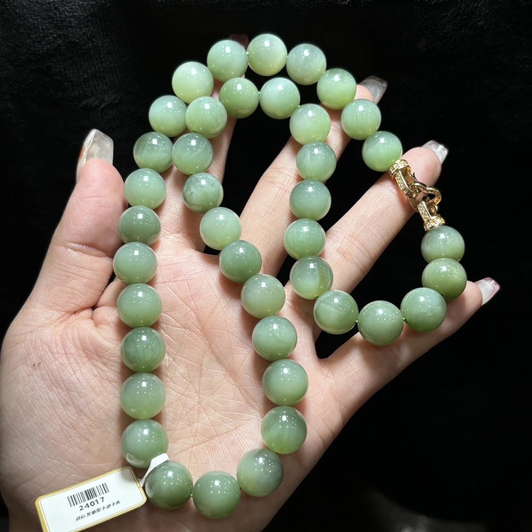 和田玉项链约11mm【多样性发其一】