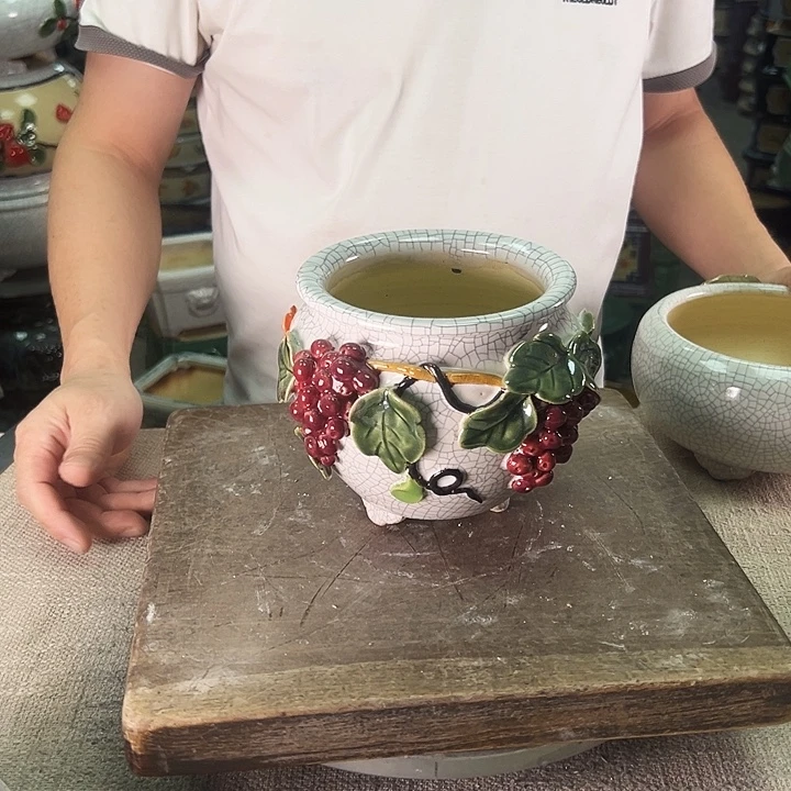 泳坤堂石湾盆陶瓷