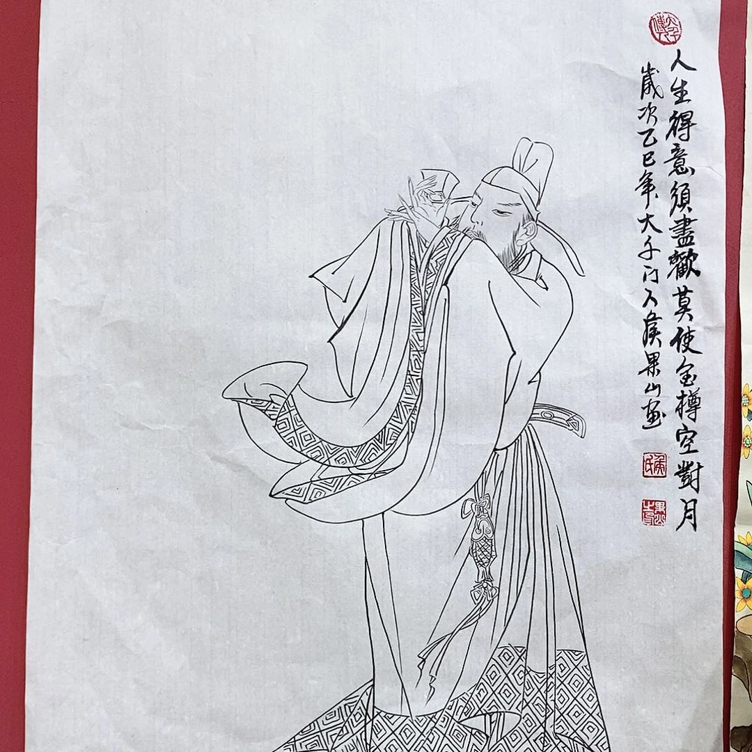 国画大风堂嫡传-侯果山老师作品路
