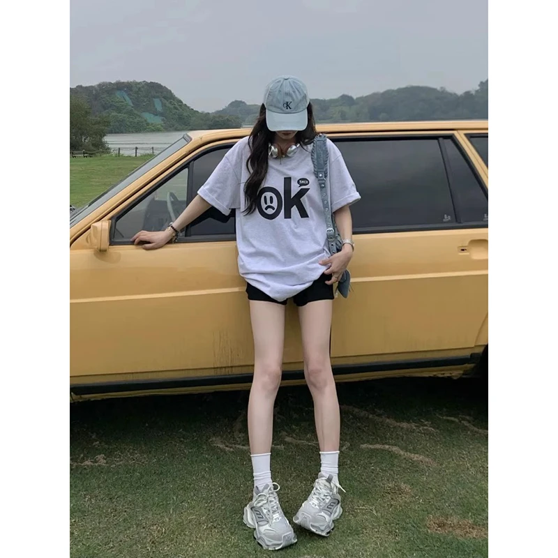 黑色牛仔短裤女夏季2025薄款外穿高腰紧身弹力a字超短辣妹热裤子