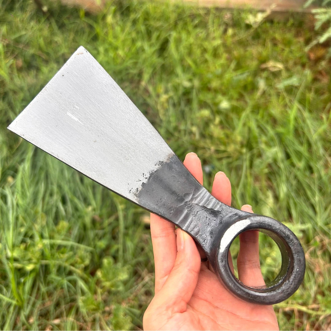新款定制款户外迷你小锄头汽车连杆锄头农用工具手工锻打