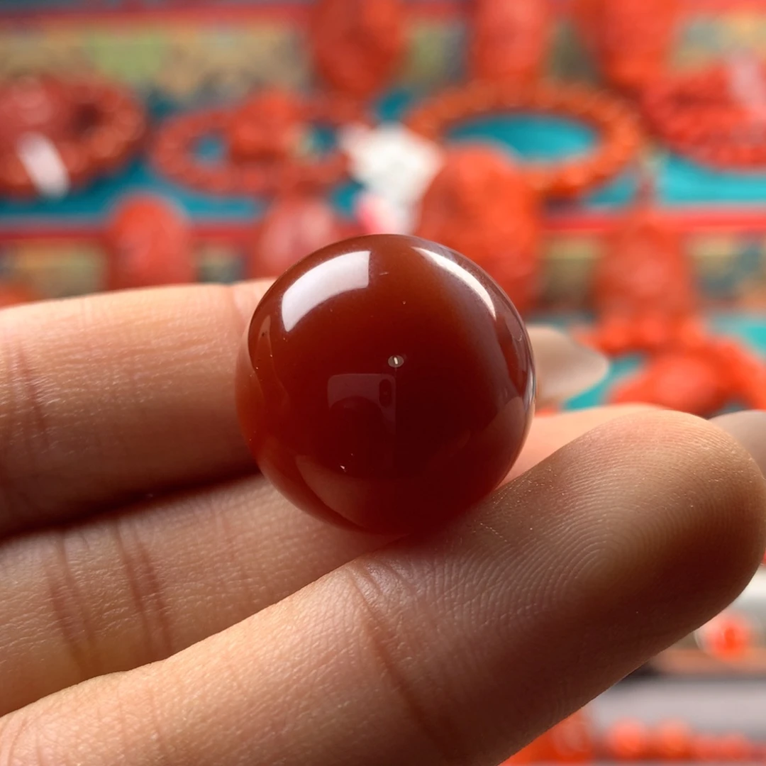 颈饰未镶嵌南红玛瑙保山原矿18.9M