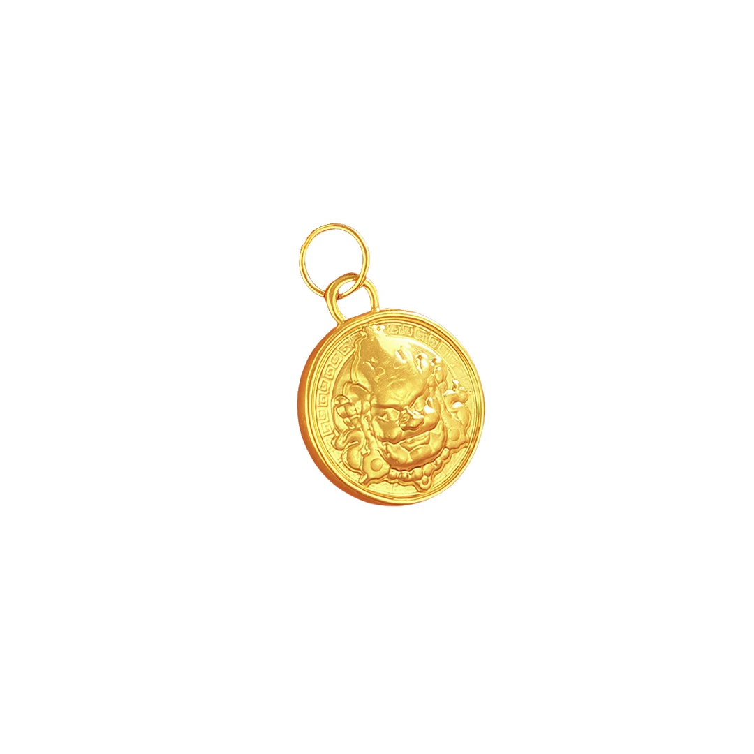 C黄金足金黄金黄财神饰品【直播专享】