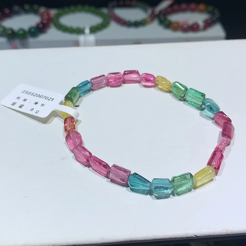 【闪购商品】手链未镶嵌碧玺3**s随型碧玺单圈