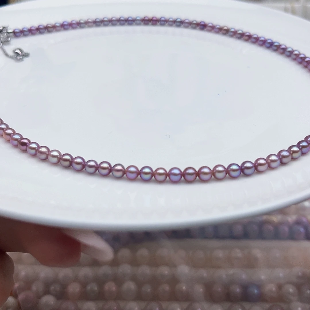 未镶嵌颈饰淡水珍珠