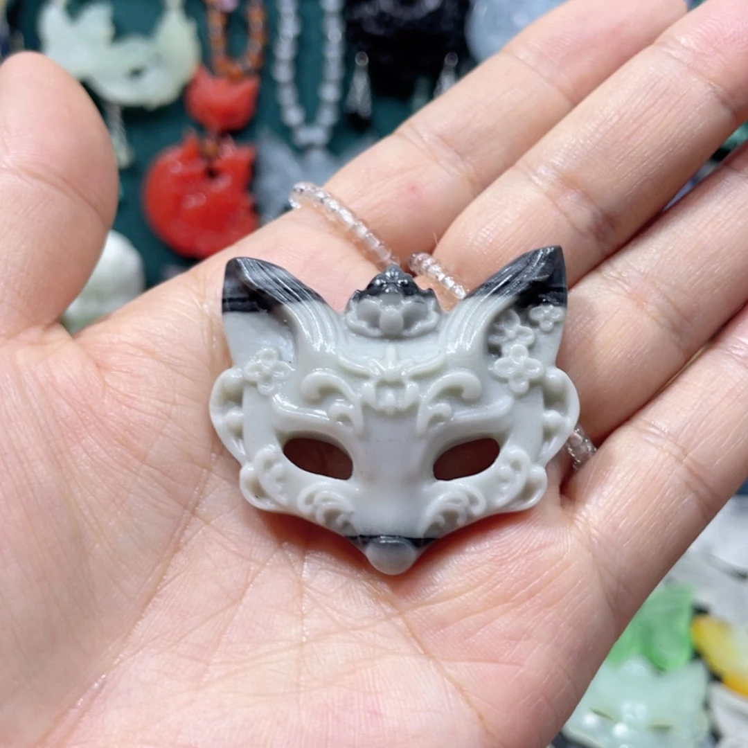 【闪购商品】未镶嵌岫玉颈饰79项链