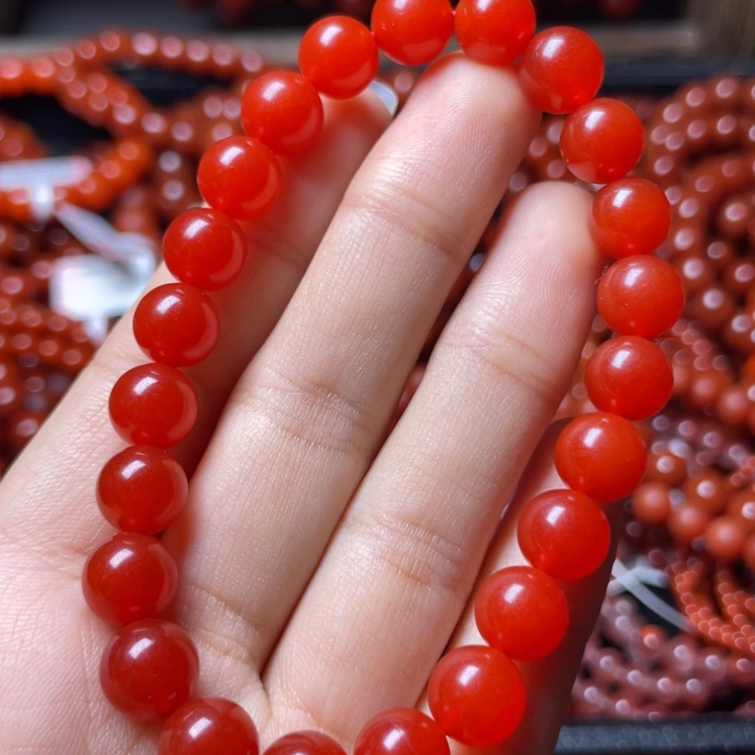 未镶嵌手链南红玛瑙