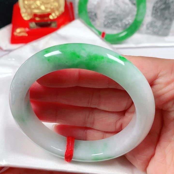 未镶嵌手镯翡翠  编号DH1213 正圈57