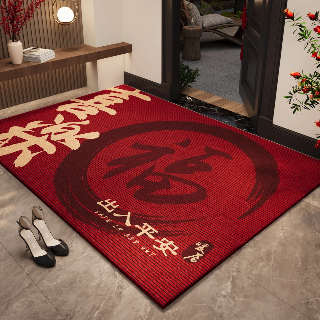 忘忧虫轻奢入户门垫免洗耐脏防滑高级家用玄关脚垫可裁剪进门地毯