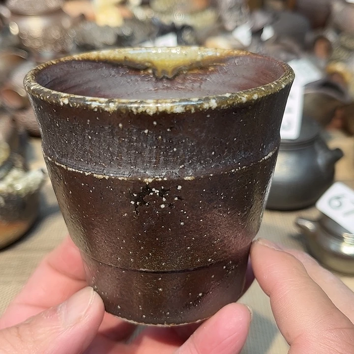 陶摆件柴烧裸烧茶具福利696