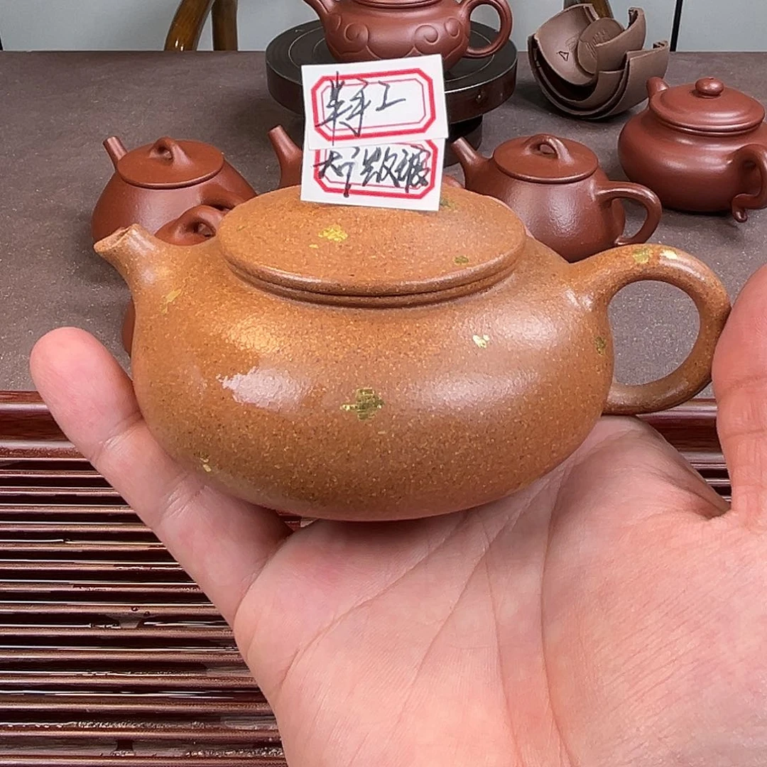 茶壶紫砂寒江壶型