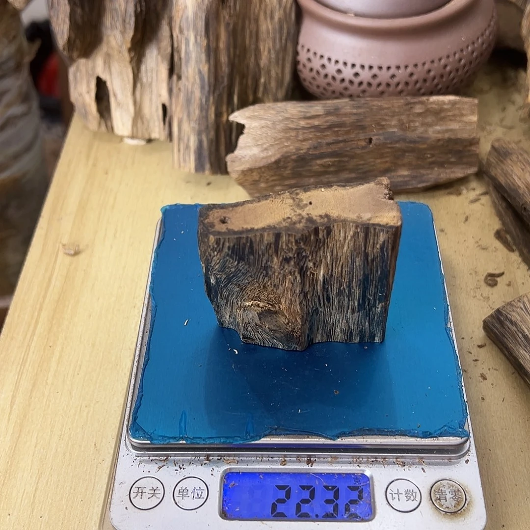 香料绿奇楠22克乌身