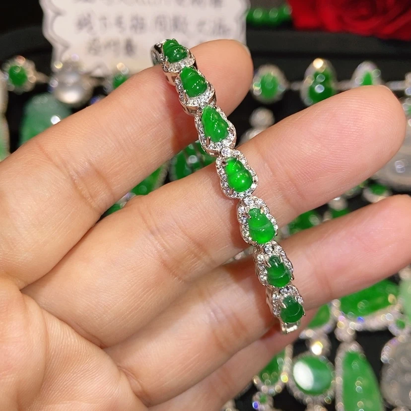 【闪购商品】未镶嵌手链翡翠天然翡翠