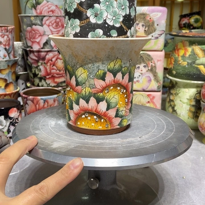 景德镇艺术手绘作品