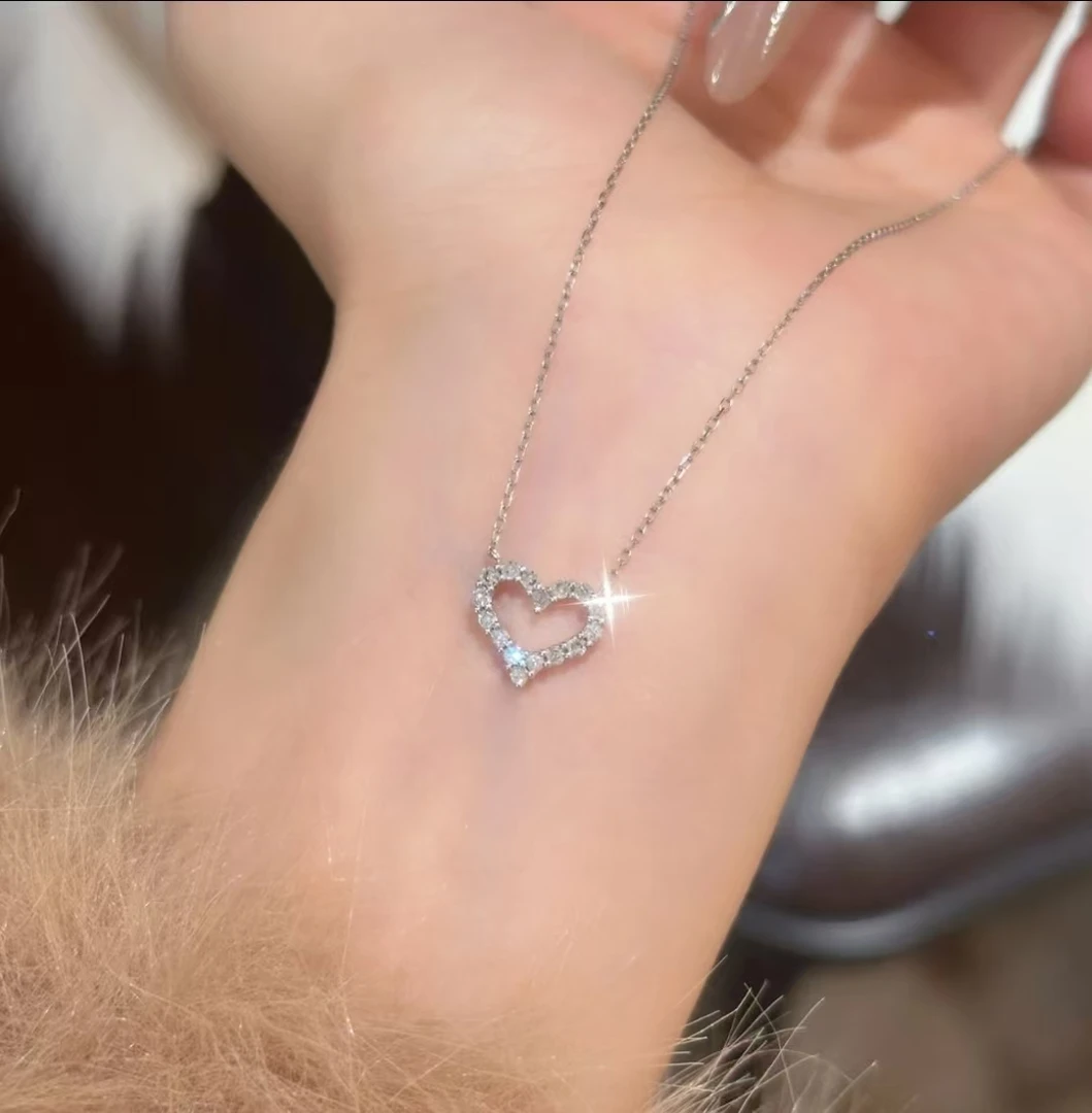 【玥霓高定】 18K 小爱心 项链 ZSXL