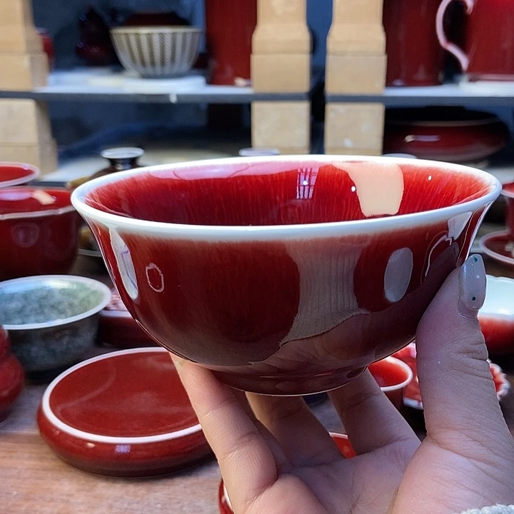 陶瓷景德镇名陶坊原矿郎红