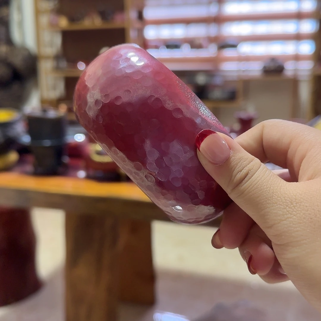 ᝰ****紫铜手工摆件一个