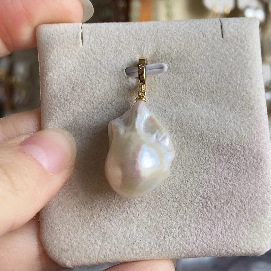 淡水珍珠合金吊坠(不含链)特价1009