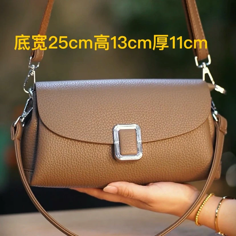 MEILAIDENG春夏新款时尚枕头包女优雅高级范单肩斜挎多层多功能包