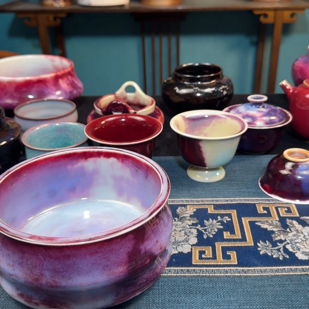 *****杯子入窑一色出窑万彩