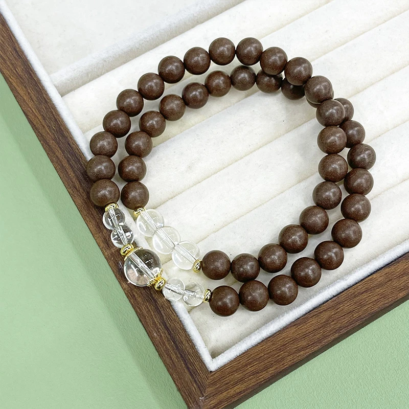 【北北书香】古法合香珠【通静清然】双圈手串手饰