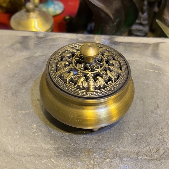 黄铜摆件，文房工艺品摆件