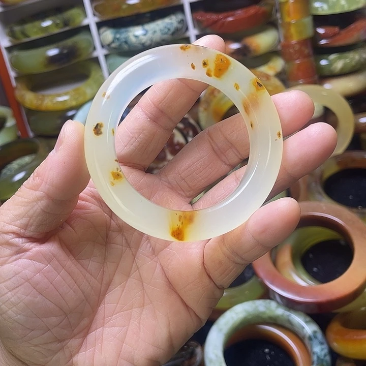 蛇纹石玉合金手镯