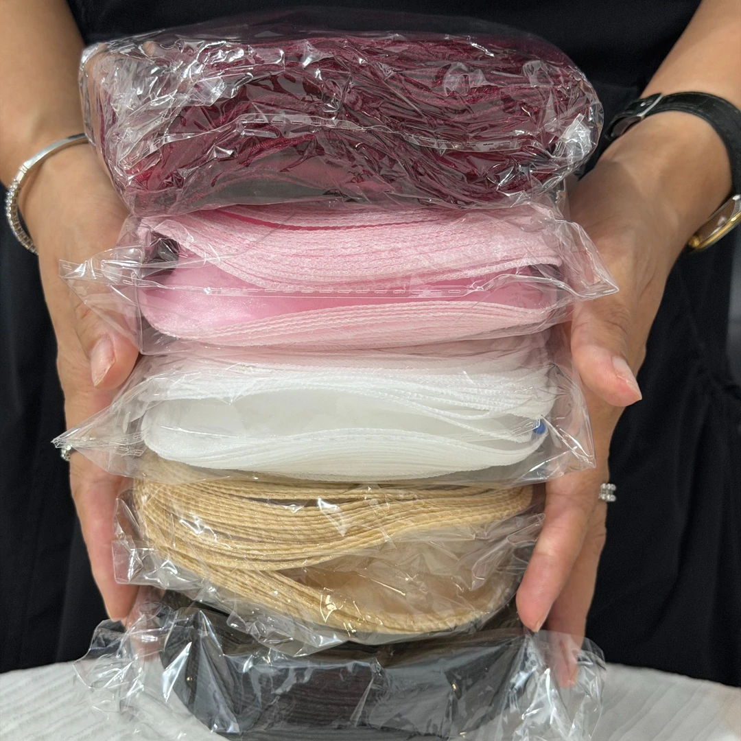 【1帮1】10卷大盘素色鱼尾纱花艺礼盒花束共约400码