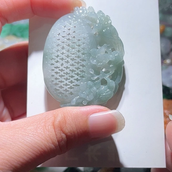 颈饰未镶嵌翡翠天