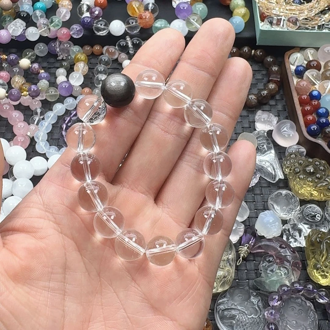 手链银S925镶嵌水晶