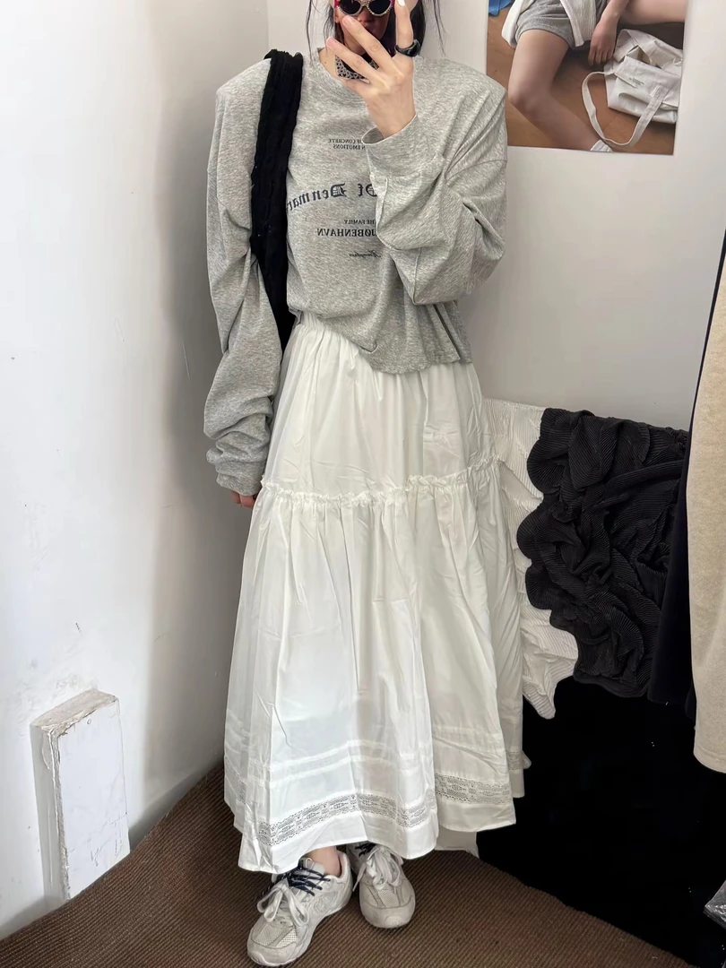 DHH 字母宽松圆领上衣