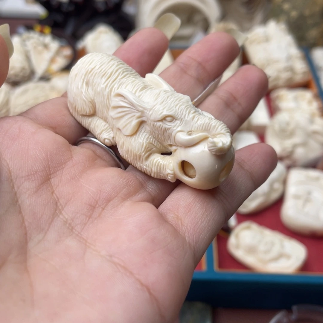 猛犸象牙手串/手链/手镯象神吊坠