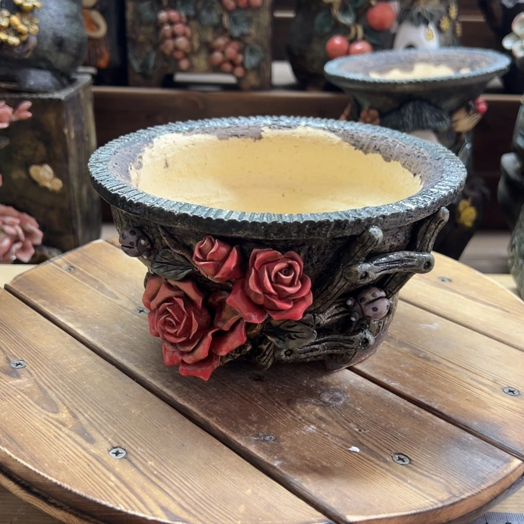 青藤多肉花盆百搭