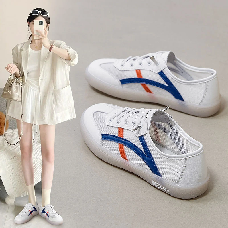 ZHR/则则软底爆款真皮耐磨防滑低帮休闲春季新款透气百搭运动女鞋